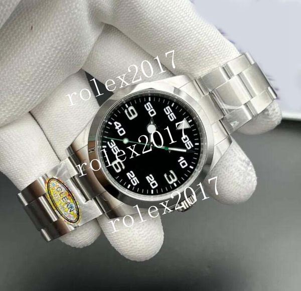 

clean factory ime mens super daydate 40mm 904l ss/ss black dial with large numerals 3132 904l movement sapphire automatic diamond 12.7mm wri, Slivery;brown