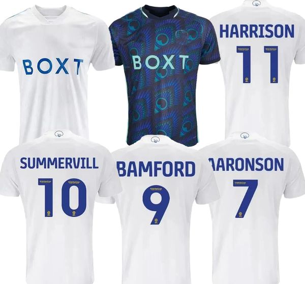 

23-24 leedss customized thai quality soccer wear 10 summerville 9 bamford 7 aaronson 19 rodrigo 11 harrison 12 adams dhgate discount, Black;yellow