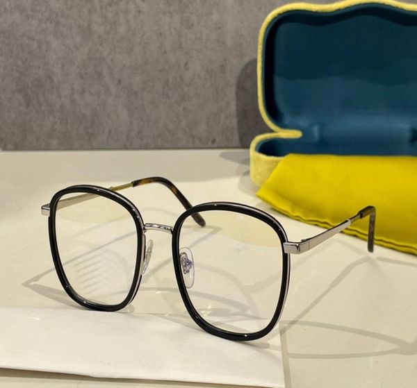 

round square shape glasses womens mens designer simple style eyeglasses fullframe thin frame eyeglass 0678 sunglasses with case n1465182, Silver