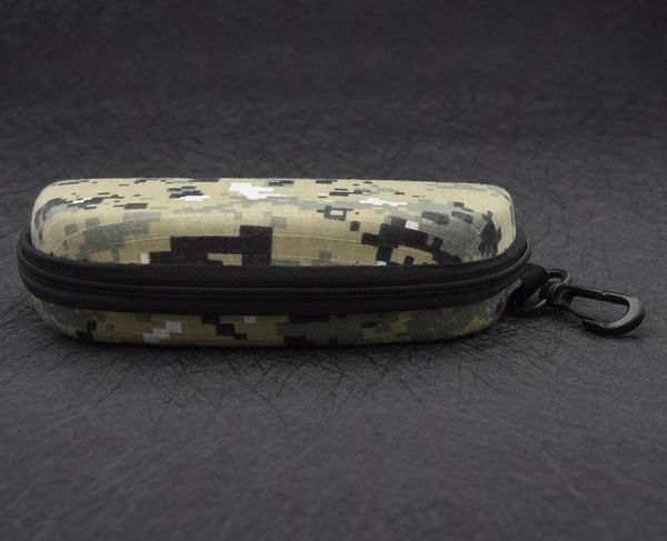 

fashion glasses box zipper portable camouflage sunglasses case optical eyewear accessory1682941