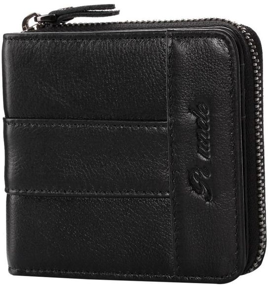 

wallets pi uncle leather men039s short wallet mini retro coin change card holder girls antinetic bag8228215, Red;black