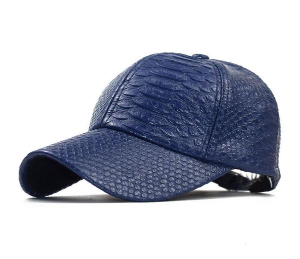 

2021 spring fashion men women pu leather adjustable baseball cap hip hop caps sun visor snapback flat dance street trendy hats1320844, Blue;gray