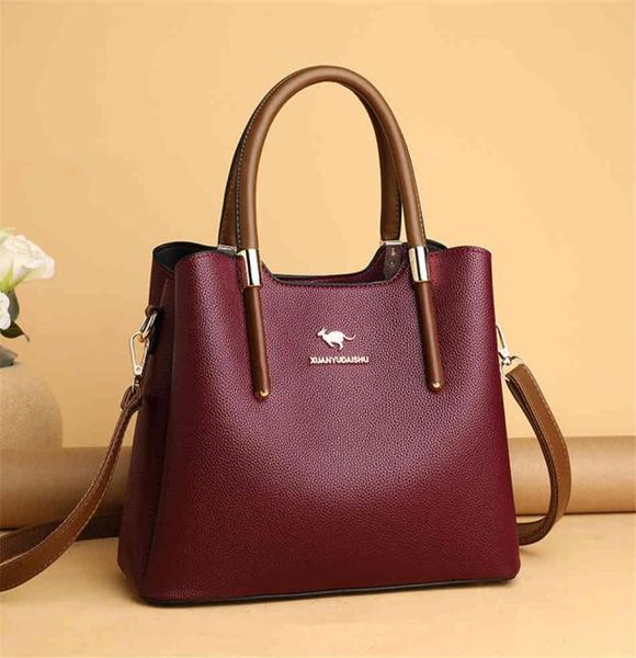 

leather casual crossbody bags for women 2021 ladies luxury designer tote handbag andle shoulder bag sac a main 23647097