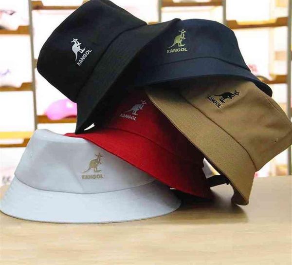 

designer cotton bucket hat for men women kangol outdoor sport fishing cap summer sun beach fisher headwear travel climb brand high7628814, Blue;gray