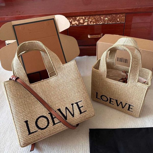 

bag loeweess luo straw woven bag cabbag loeweese basket lafite high edition large capacity famous grass woven tote bag resort style beach ba