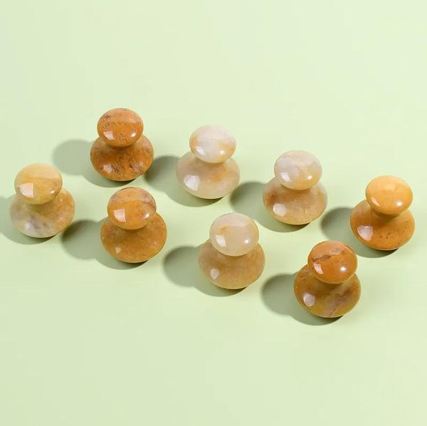 

natural yellow jade stone gua sha massager face neck eye care massage tools beauty health spa anti aging wrinkle tighten