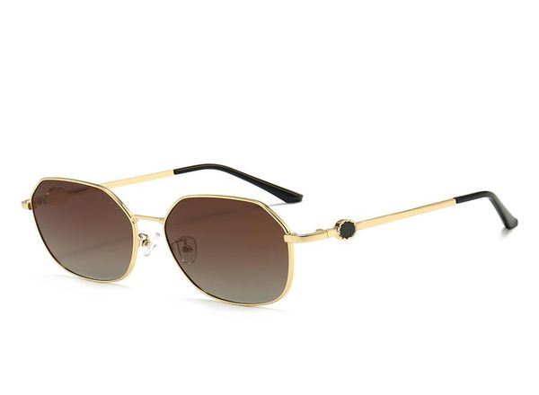 

6218 new fashion designer sunglasses brand polarized lens sun glasses eyewear for women eyeglasses metal6745217, White;black