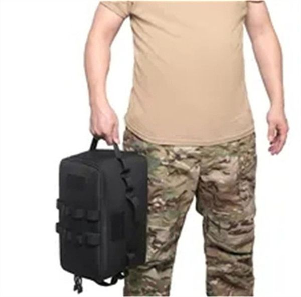 

outdoor camping gas tank storage bag large capacity ground nail tool bag gas canister picnic cookware utensils kit b47