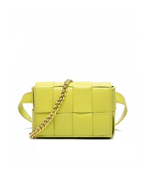 

in texture square bag summer woven 2021 chest net red trend waist shoulder diagonal female small single gaoqt4935602