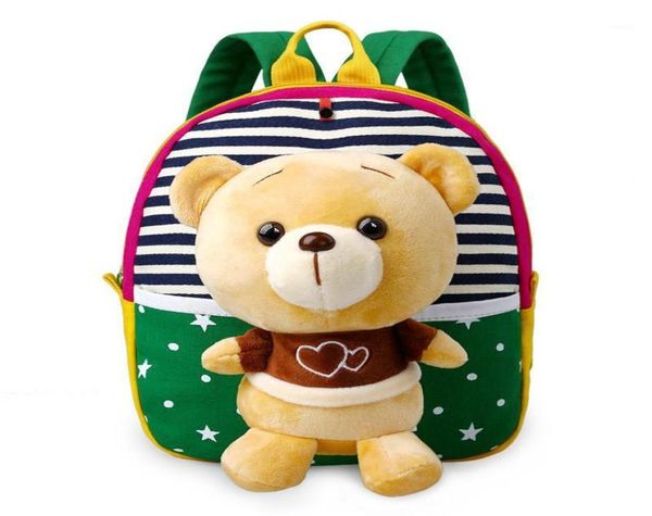 

backpack kindergarten baby girls boys 3d cartoon bear character school bags for kids gifts animal toys shoulder rucksack backpacks9576584