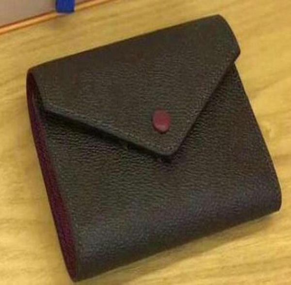 

2022 victorine wallet old flower caviar lambskin zipper flap purse bag long chain wallets key card holders purse clutches bags2126030, Red;black