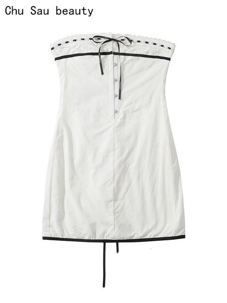 

basic casual dresses 2023 gaun mini tanpa lengan berenda bahu terbuka renda manis populer mode musim panas wanita pendek super dasi belakang, Black;gray