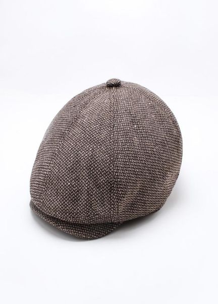 

new england cap octagon hat tide men women classic fashion wool berets vintage painter hat autumn winter3881254, Blue;gray