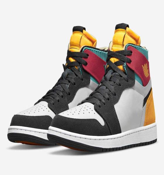 

basketball shoes sneakers men sports shoes light curry taxi yellow toe rust pink heritage retro 2022 authentic 1 high og stealth v7155954