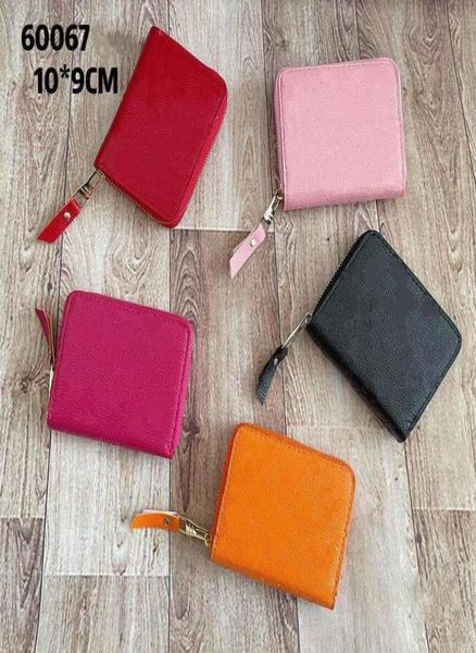 

6 colors embossing mens short zipper wallet vertical long style women purses clutch wallets leather purse card holder8983670, Red;black