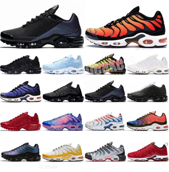 

2021 plus mens tn se running shoes triple black white tns maxes chaussures requin homme smoky gray designer sneakers trainers 6242906