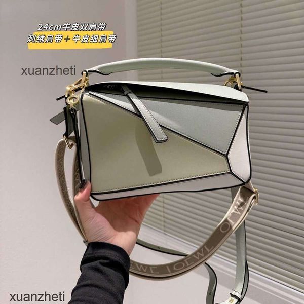 

2023 classic large laddy shoulder classic bag anagram designer straps diamond spliced loewsbag checker bags capacity handbags puzzles embroi