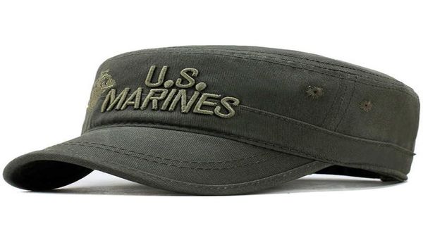 

united states us marines corps cap hat hats camouflage flat hat men cotton hhat usa nav sqckxw whole20194481013, Blue;gray