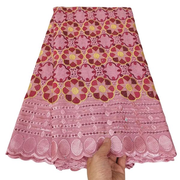 

5 yards swiss voile lace fabric cotton rhinestone clothing wedding dress 2023 5 yards sewing craft textile evening dinner banquet costumes y, Black;white