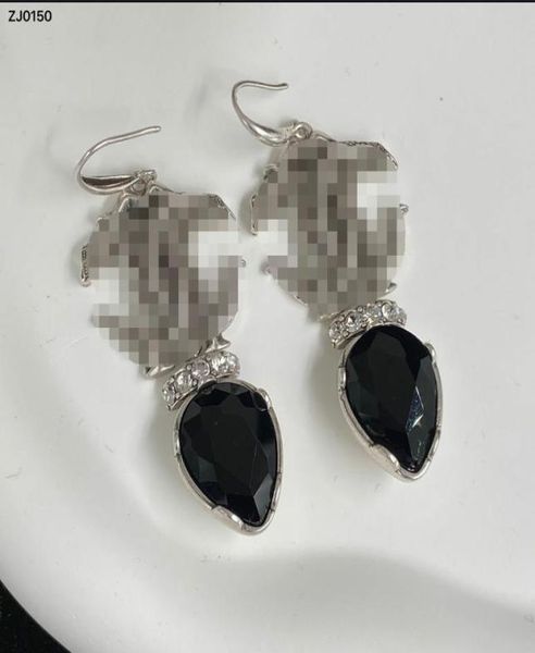 

new designed dangle rivet skull women men earrings ear hoop punk style necklace bracelet ladies earring studs designer jewelry amj2138578, Silver