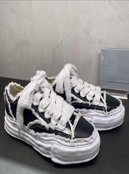

designer co branded mmy dissolving shoes mihara yasuhiro yu wenle thick soled lovers039 daddy sports casual board shoes7095525