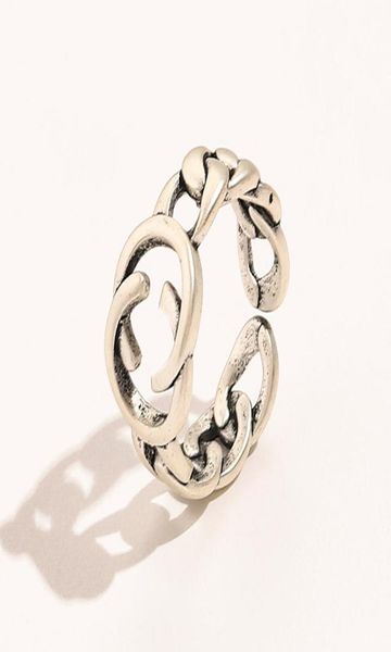 

highly quality designer rings women love charms wedding supplies 925 silver plated copper finger adjustable ring luxury accessorie8013234, Slivery;golden