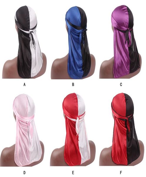 

hat satin durags bandanna turban wigs fashion men silky durag headwear headband pirate hair accessories cny10569820553, Blue;gray