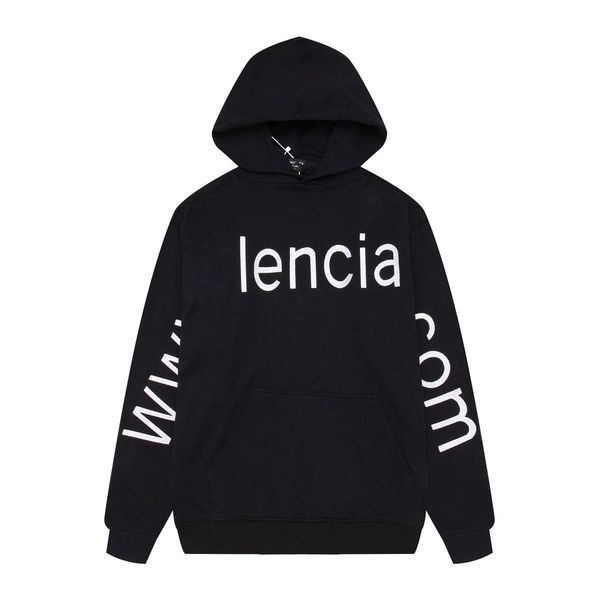 

blcg lencia autumn winter oversize hoodies men carbonized compact spinning fabric wardrobe sweatshirts warm plus size brand clothing blcg827, Black