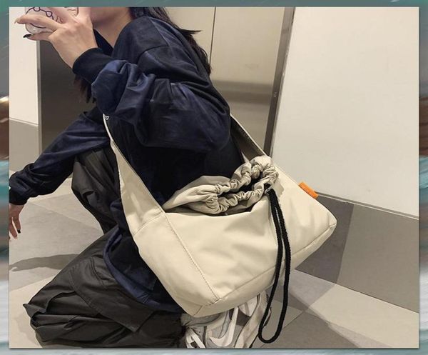 

korean cool new women039s bag large luxurys simple 2021 style sfashion college leisure messenger capacity shoulder onabw6470741