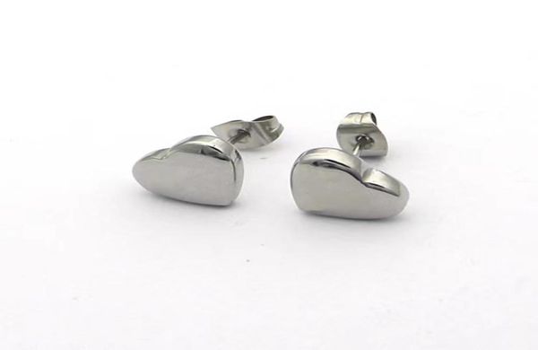 

classic style large pearl earrings women heart studs cute size luxury letter stainless steel earrings wedding party gi5768795, Golden;silver