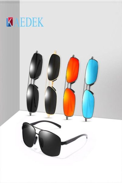 

kaedek 2020 brand men aluminum sunglasses polarized uv400 mirror male sun glasses women for men oculos sun lens vintage eyewear2990206, White;black