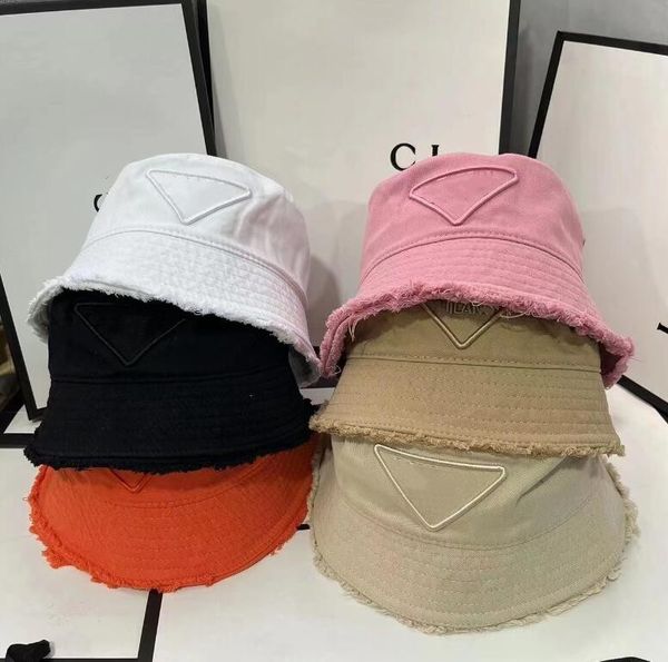 

2023 qc fashion bucket hat cap for men woman baseball caps beanie casquettes baseball fisherman buckets hats patchwork summer sun visor a21, Black;white