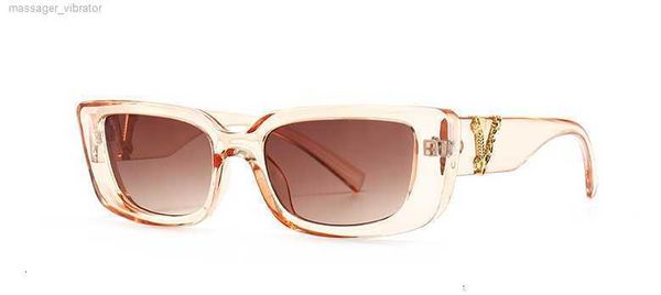 

ins New modern box Sunglasses wind street sunglasses 4382-1 AIGU 1 Z11T