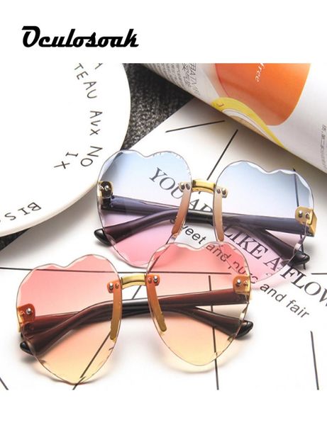 

sunglasses parentchild children039s cutedge love girls gradient color heart boys and uv4002441712, White;black