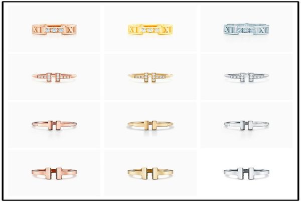 

100 925 sterling silver ring t shape collection european and american fashion jewelry big name ladies luxury popular jewelry char8089149, Slivery;golden