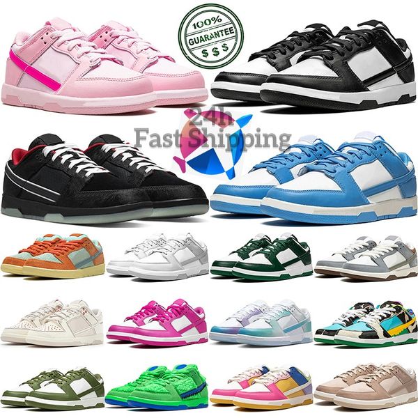 

designer men casual shoes panda low women black white university blue pn dust grey fog cherry triple pink mens trainers sports sneakers tenn