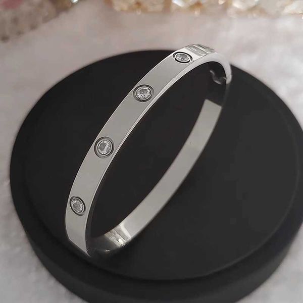 

designer luxury jewelry women fashionable sky star hand decoration titanium steel bracelet jewelry card home 18k rose gold ten diamond brace, Black