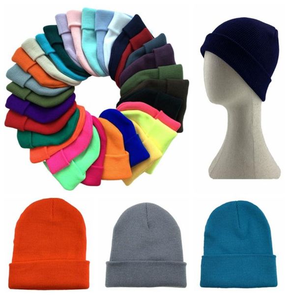 

candy knitted hat winter outdoor beanie wool skull cap hip hop crochet ski caps headwear baggy stretch chunky headgear hats ljjp523535254, Blue;gray