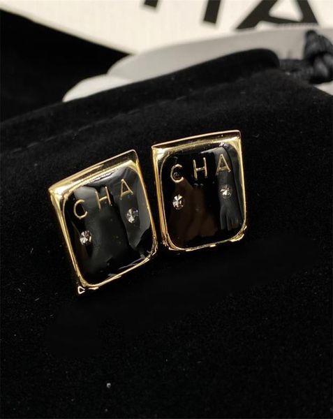 

designer black hoop huggie fashion earring stud dangle chandelier exquisite pearl earrings women luxury earings ladies metal neckl7195028, Golden;silver