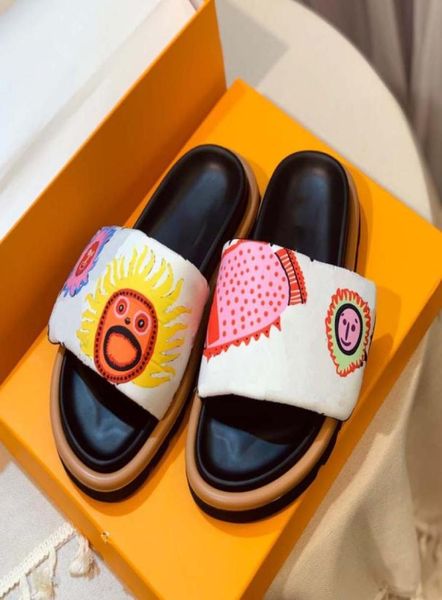 

designers sandal beach slide man woman slipper odile skin leather flip flops ladies orange scuffs shoes mens womens slippers sandals4164244, Black