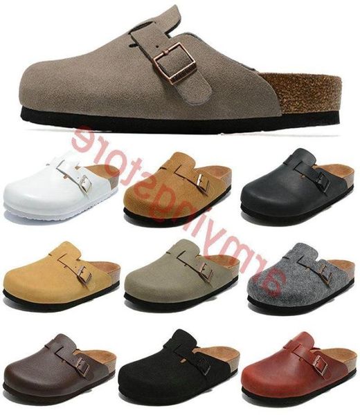 

sandals new arrival designer boston summer cork flat sandals fashion designs leather slippers favourite beach sandals casual shoes6585858, Black