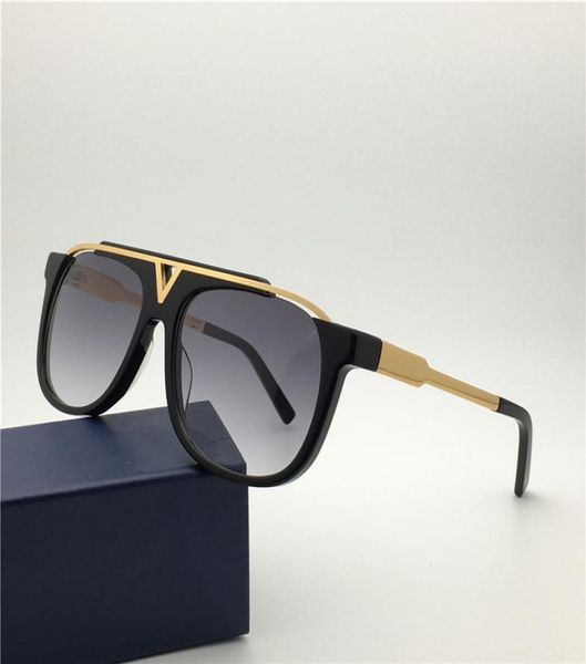 

new fashion designer sunglasses mascot 0937 trendy classic vintage men pilot glasses uv400 protection come with7586424, White;black