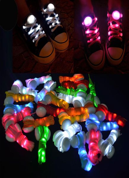 

epacket 1 pair of luminous laces flat sneakers canvas laces glow in the dark colors fluorescent shoelaces 120cm7642755, White;pink