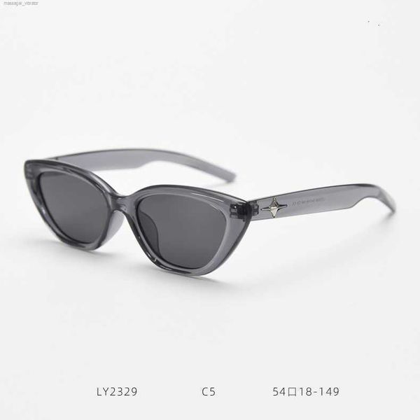 

Polarized LY2329 Shaped New Cat Sunglasses for Men and Women Popular Small Group Meteor Decoration 44ND Q3YT