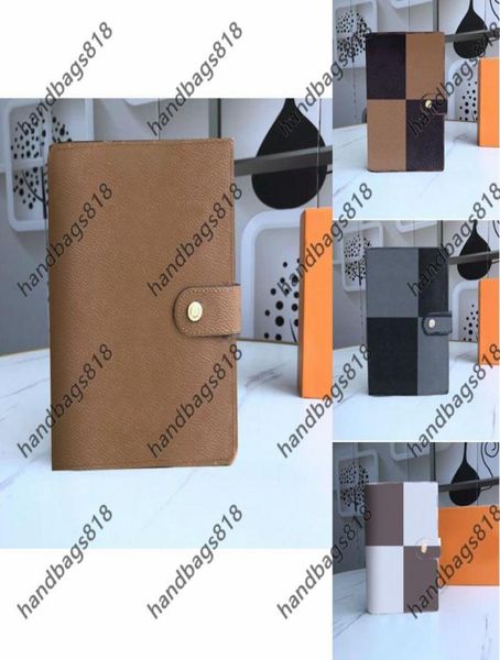 

designer agenda notebook mens sketchbook womens notebooks traveler holder card planner note book holders whole wallet leather 4329616, Brown;gray