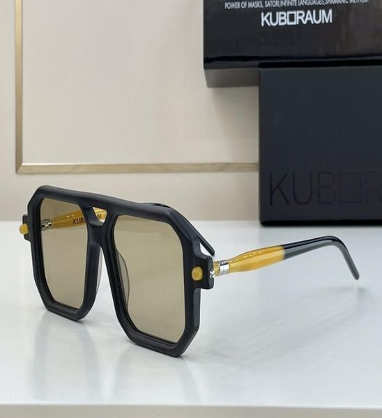 

kubraum p8 classic retro mens sunglasses fashion design womens glasses luxury brand designer eyeglass trendy fam4670334, White;black