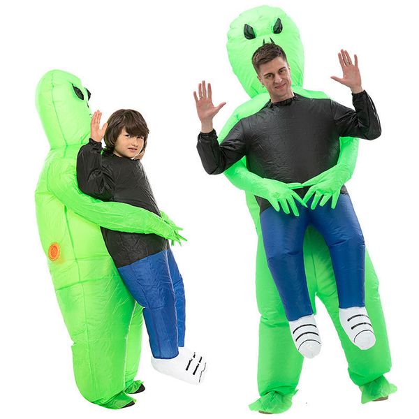 

theme costume alien inflatable costume kids party cosplay costume funny suit anime fancy dress halloween costume for woman 230901, Black;red
