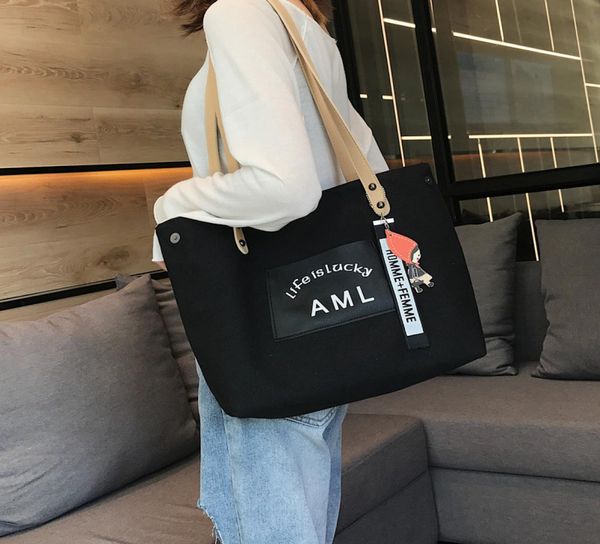 

fashion canvas bags largecapacity shopping shoulder bags women039s trends foreign styles mommy039s portable tote bags4956935
