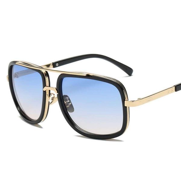

film and television drama man pgenic sunglasses metal frame fashion personalized, White;black