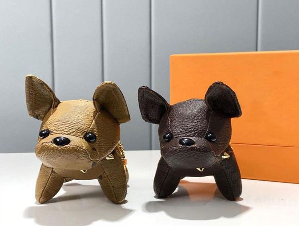 

keychain key chain hangings ornaments dog luxury designer keychain sublimation blanks bulldog keys accessories1384198, Silver